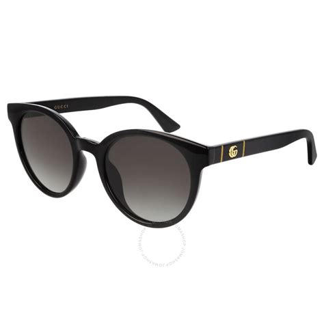 Gucci Ladies Grey Round Sunglasses GG0638SK 